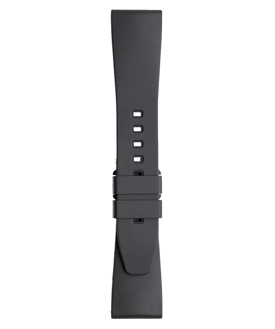 BR 123 - BR 126 - BR V2 - BR V3 Black rubber strap – Bell & Ross