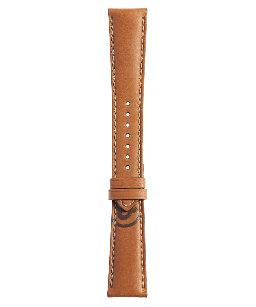 BR 123 - BR 126 - BR V2 - BR V3 Golden Heritage calfskin strap