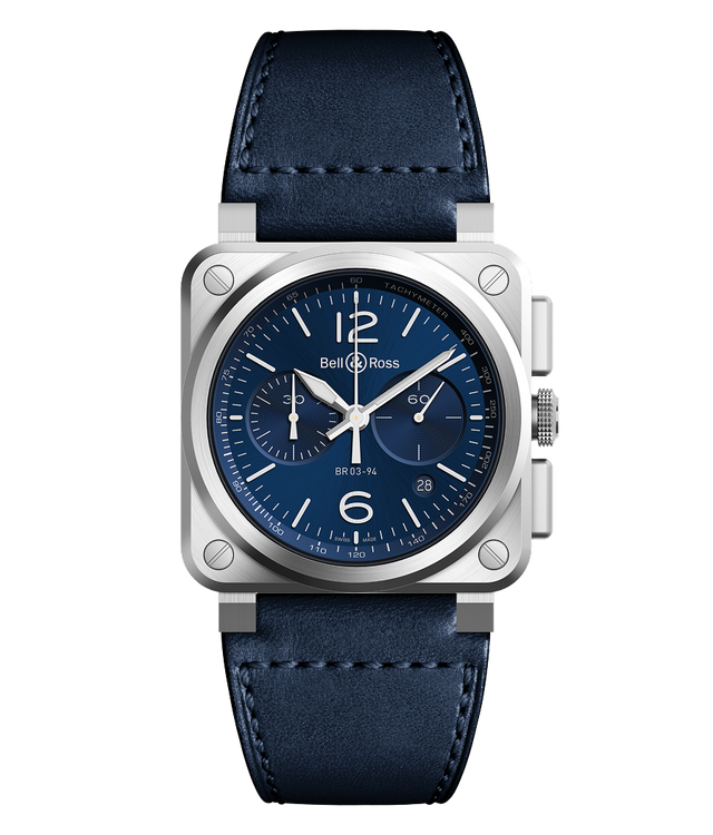 Bell & Ross BR0394-BLU-ST/SCA