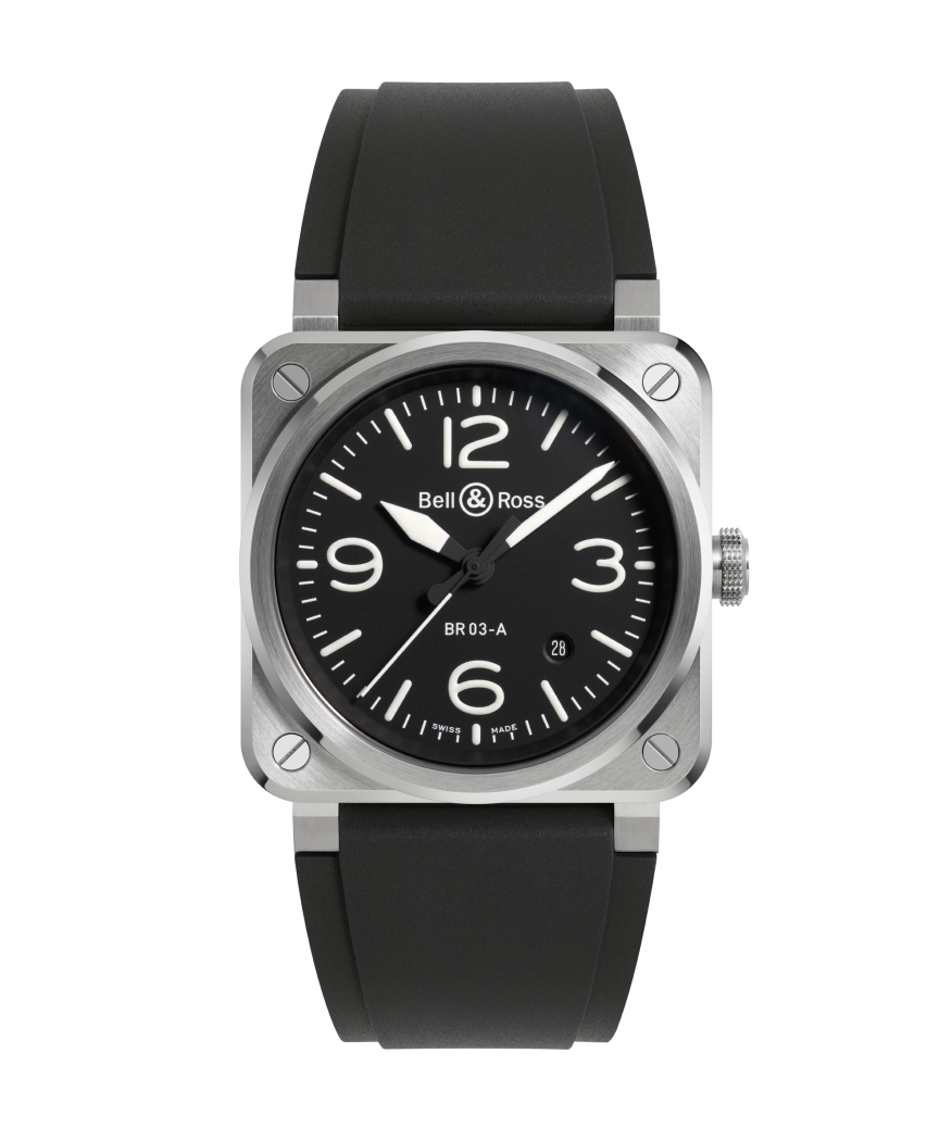 ベル＆ロス 41 mm, BR 03A-PH-CE/SRB Bell & Ross BR03A-PH-CE/SRB BR 03 Phantom - Exquisite Timepieces