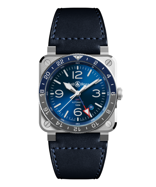 Bell & Ross BR0393-BLU-ST/SCA