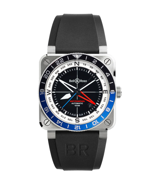 Bell & Ross BR0393-COM-ST/SRB