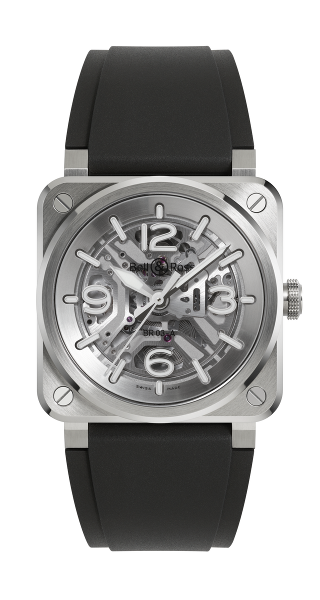 Bell & Ross BR03A-BL-SKST/SRB