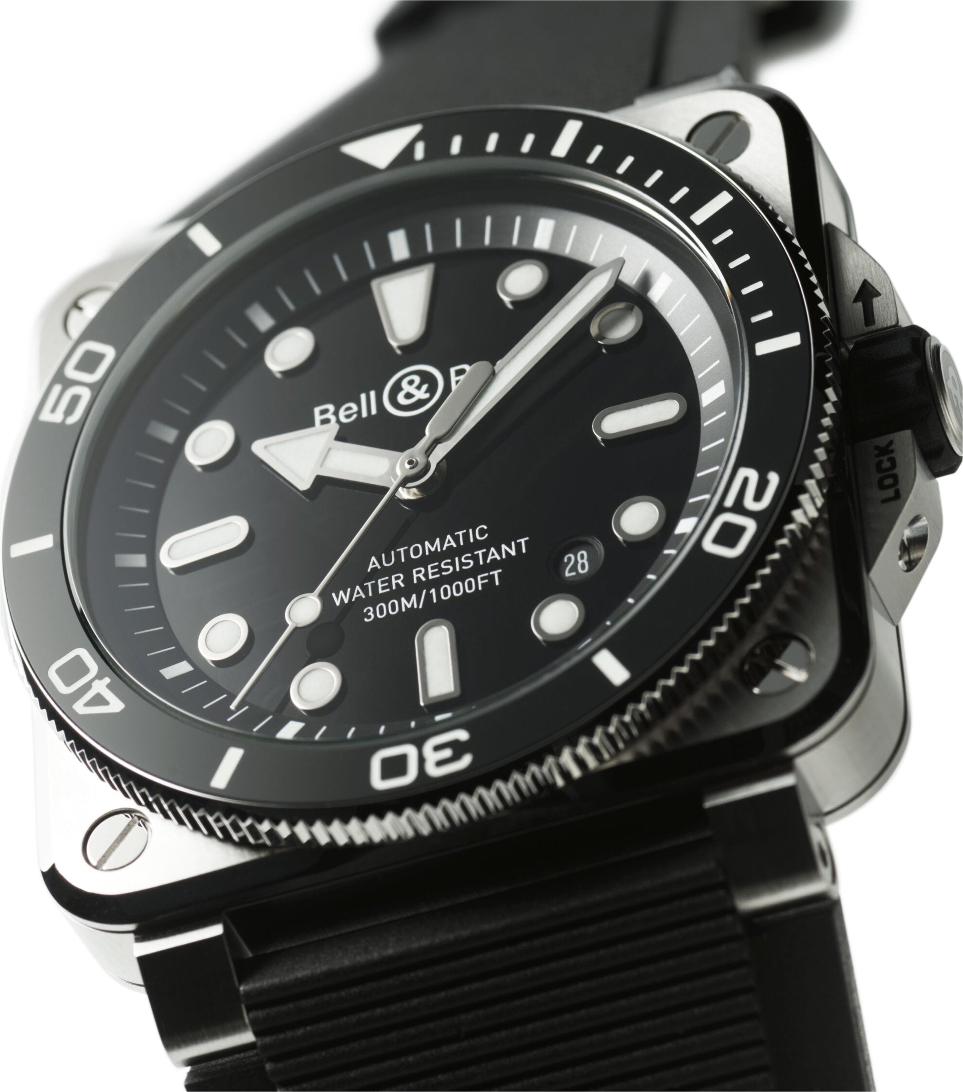 邦楽 brrrsos private EP BR-03 Diver Black Steel – Bell & Ross