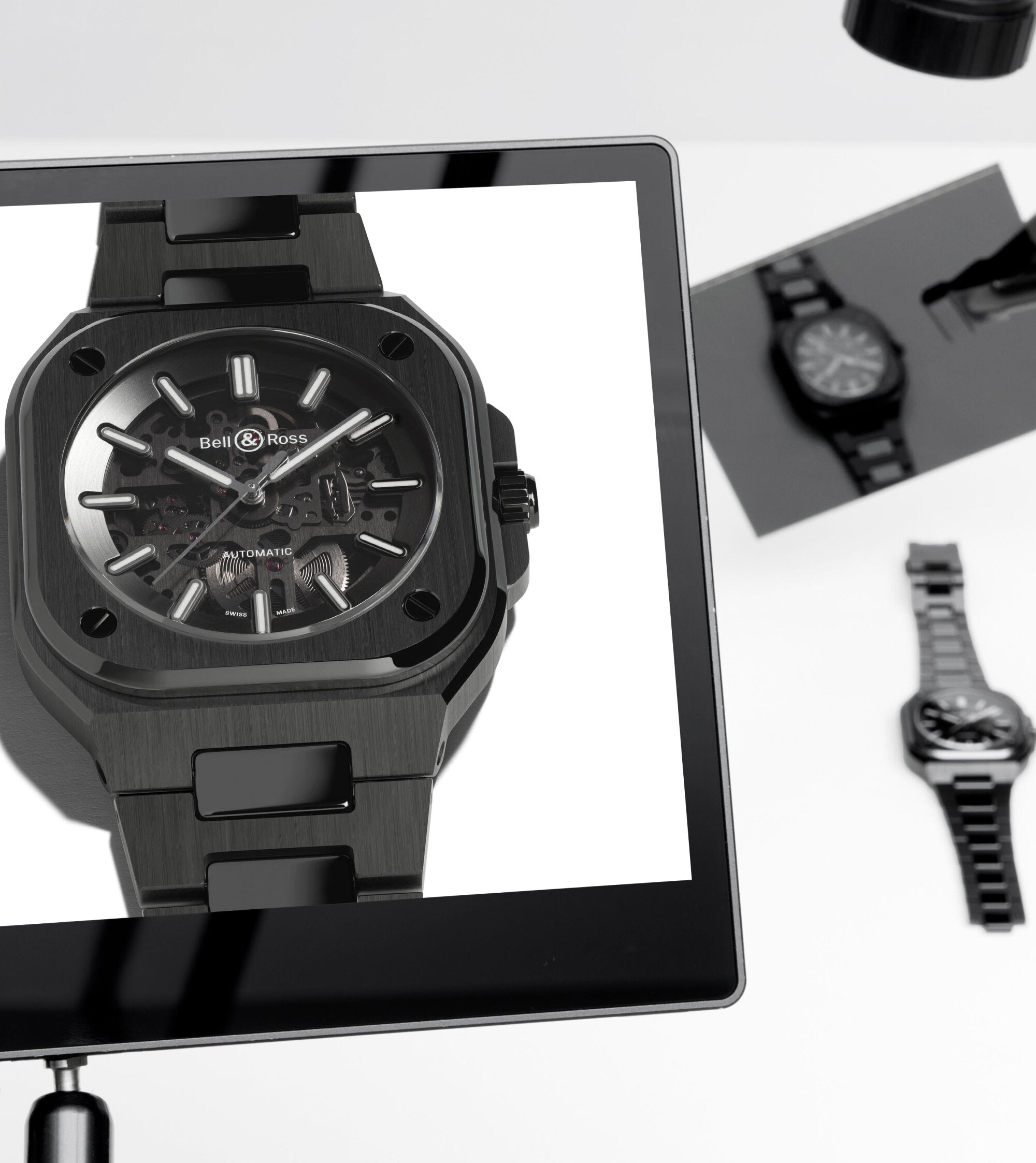 時計 Bell & Ross BR-05 Skeleton Black Ceramic BR-05 Skeleton Black Ceramic – Bell & Ross