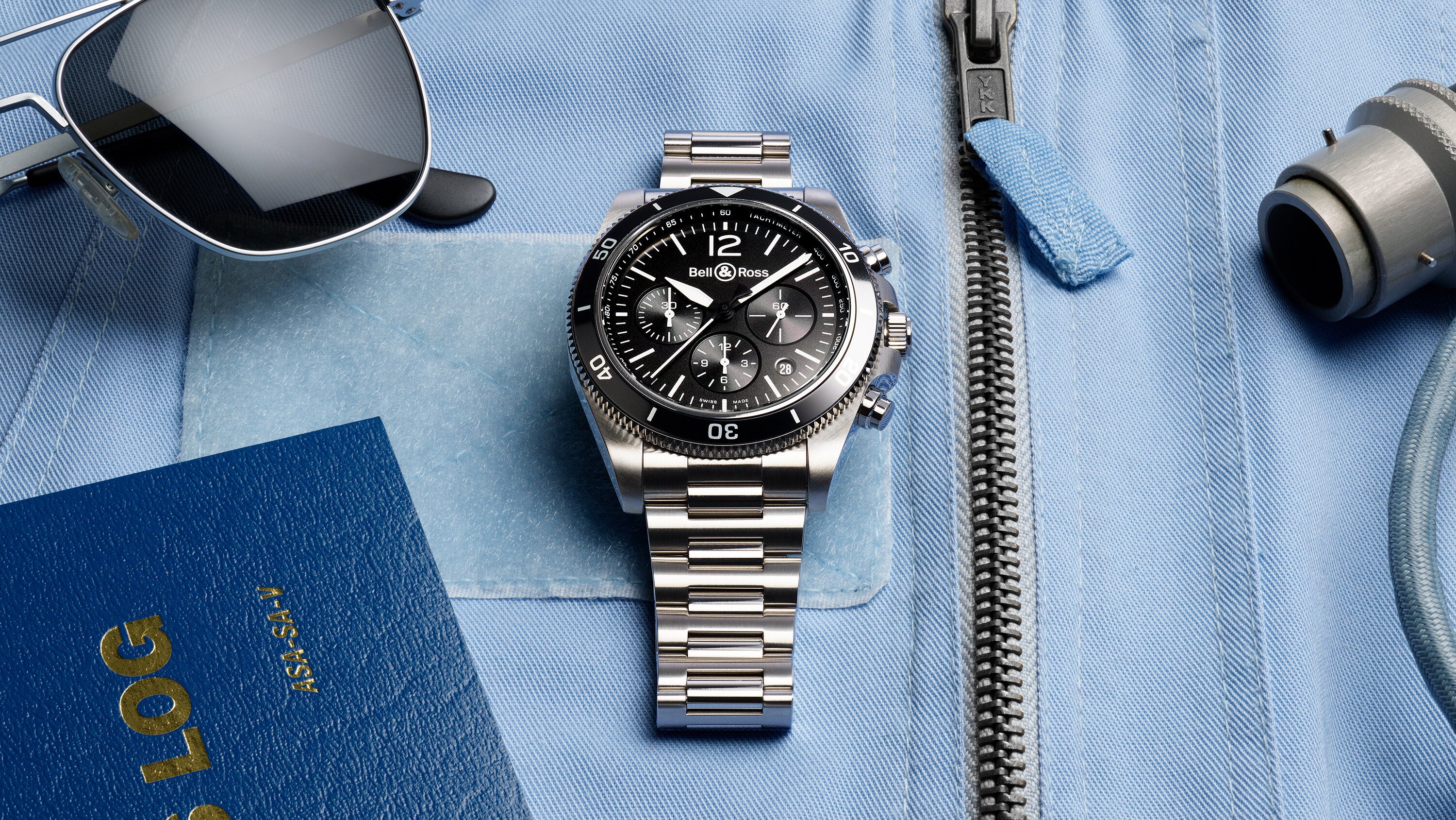 BR V3-94 black steel – Bell & Ross