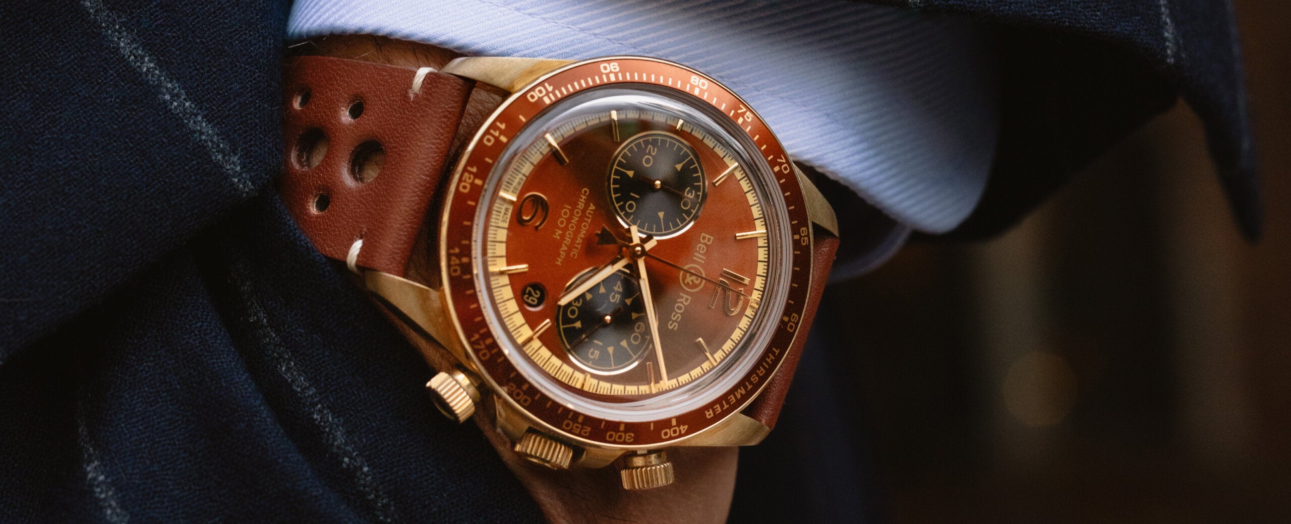 BR V2-94 Bellytanker Bronze Espresso – Bell & Ross