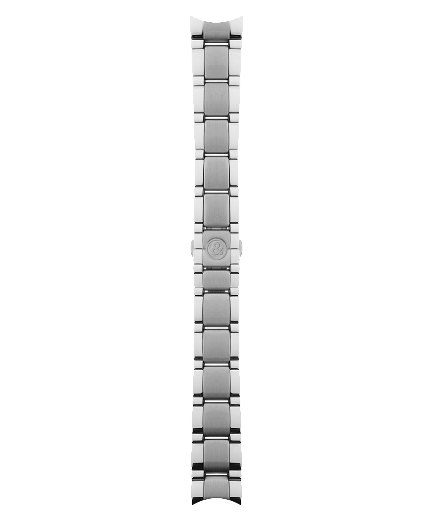 GENEVA 126 Polished-satin steel bracelet – Bell & Ross