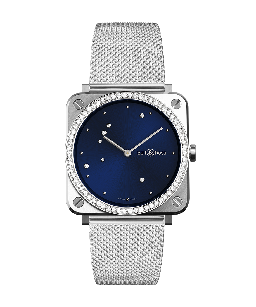 Bell & Ross BRS BLUE DIAMOND EAGLE DIAMONDS