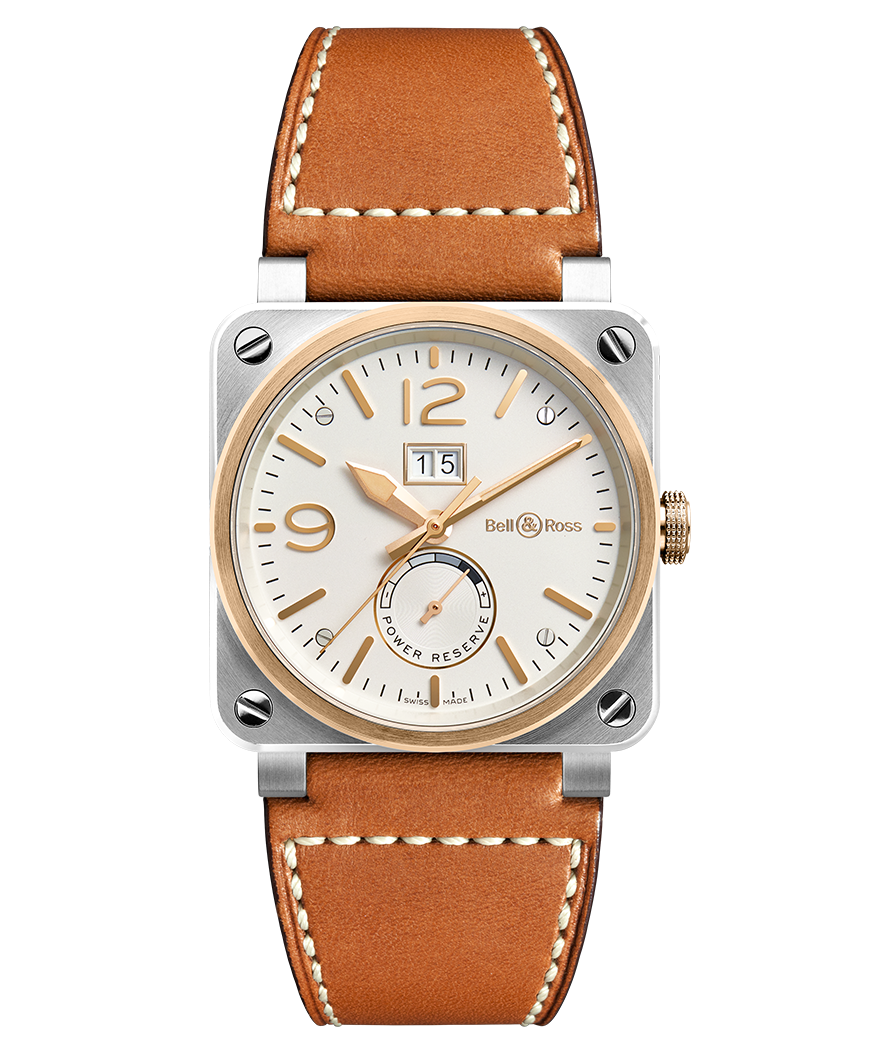 BR 03-90 STEEL & ROSE GOLD – Bell & Ross