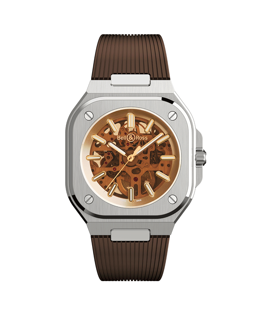 BR-05 Skeleton Golden – Bell & Ross