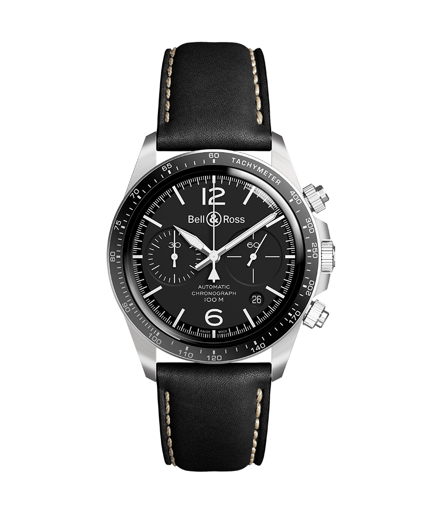 BR V2-94 black steel – Bell & Ross