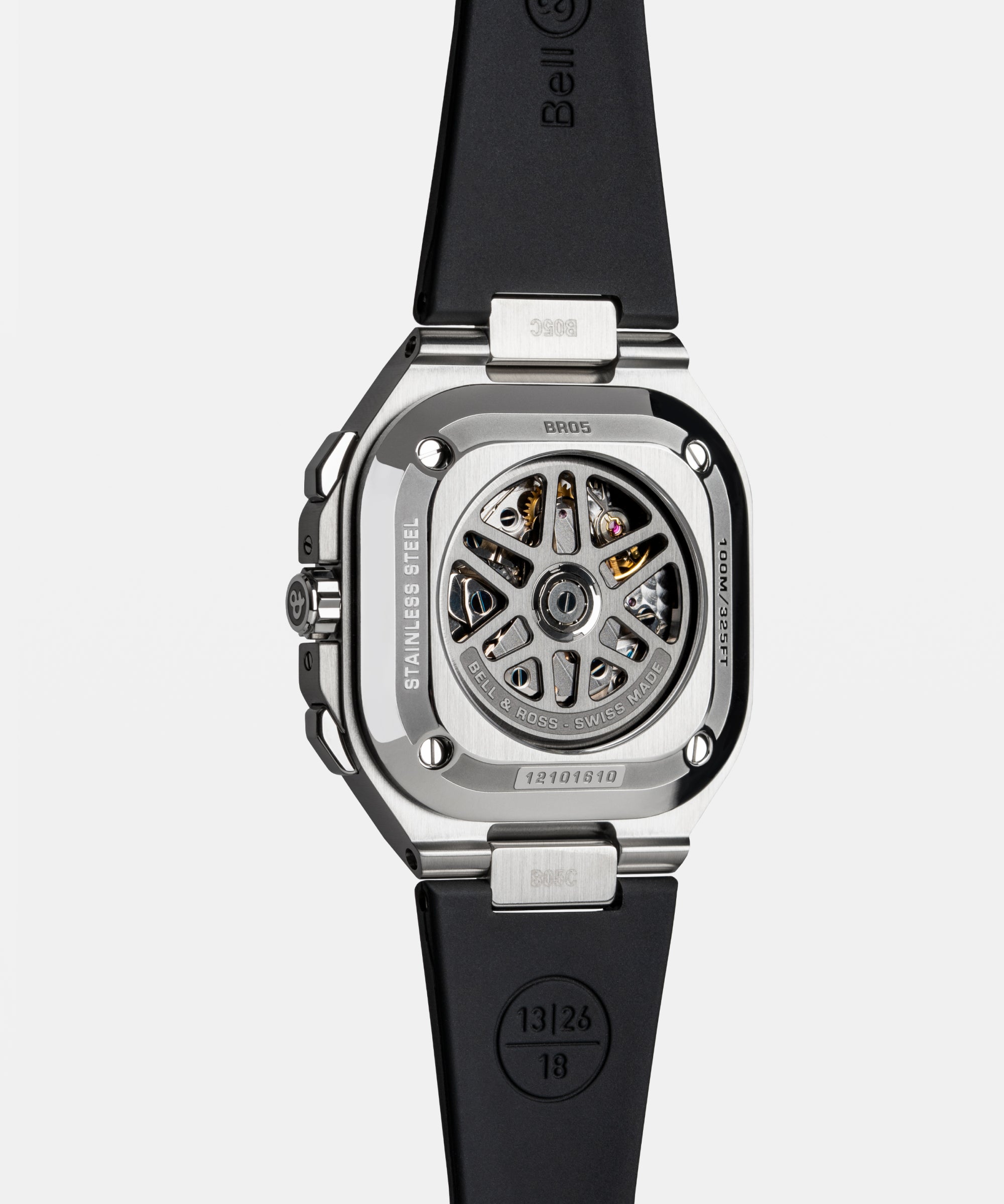 BR-05 Chrono Black Steel – Bell & Ross