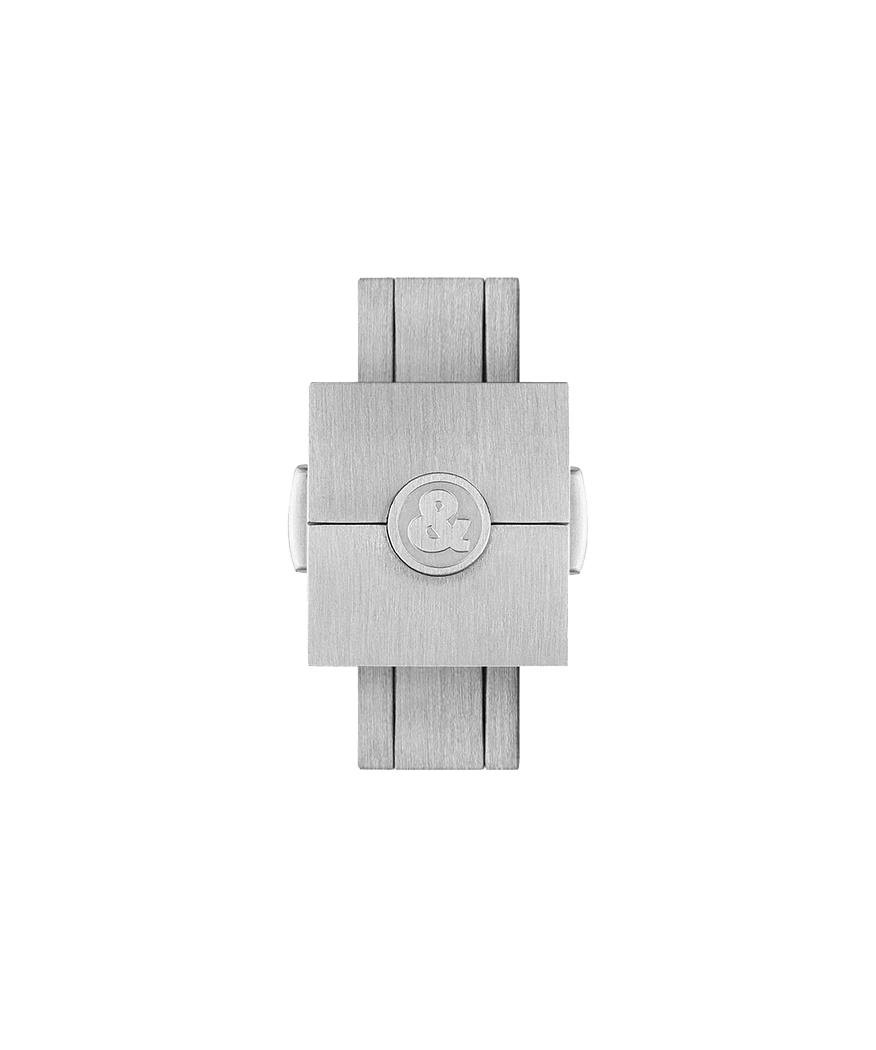 Space 3 Satin-finished steel folding clasp – Bell & Ross