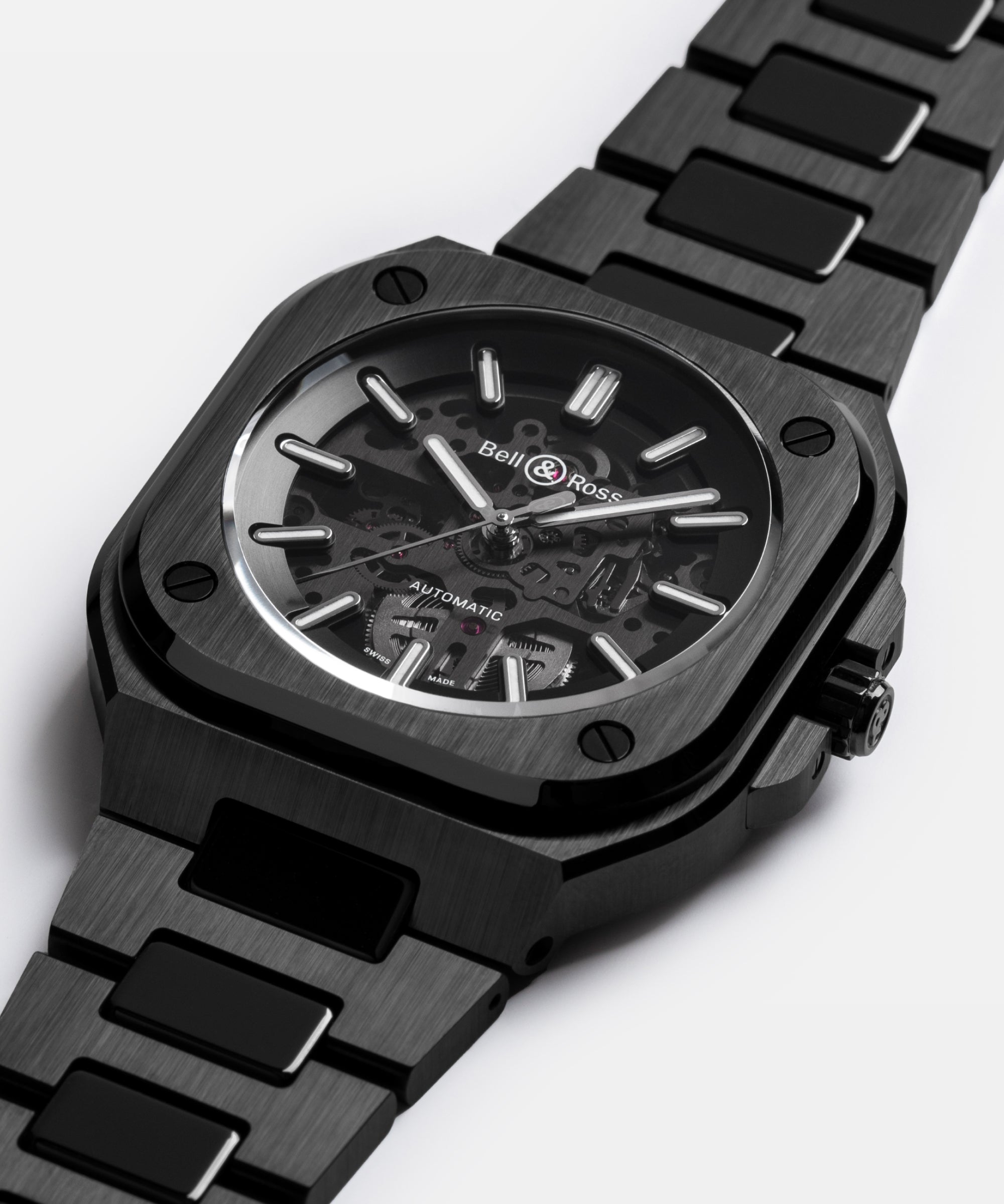 BR-05 Skeleton Black Ceramic – Bell & Ross