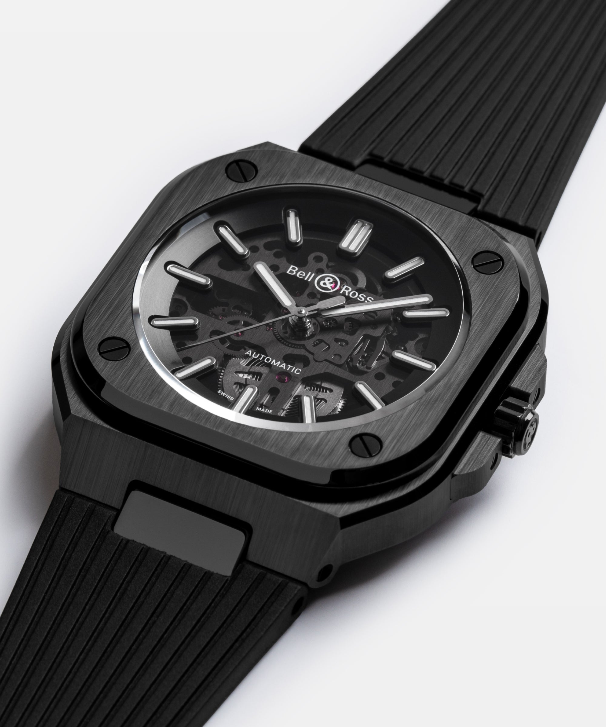 時計 Bell & Ross BR-05 Skeleton Black Ceramic BR-05 Skeleton Black Ceramic – Bell & Ross